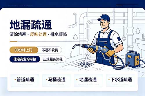 枣阳地漏疏通